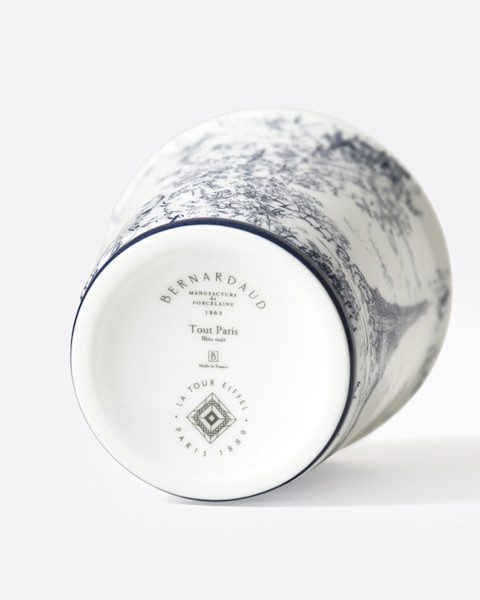 Porcelaine tumbler – Collection Eiffel tower Bernardaud