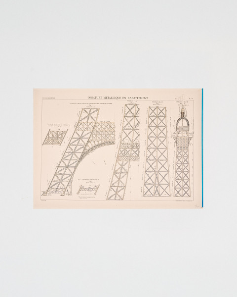 Structure Poster - Official Eiffel Tower Shop