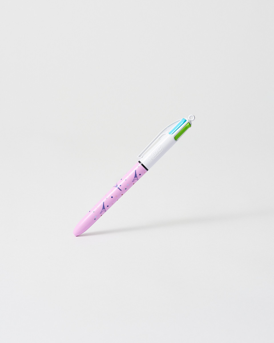 Pastel Pink BIC Pen - Official Eiffel Tower Shop