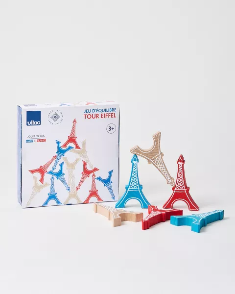 Jeu d'équilibre 12 pièces Multicolore - tour Eiffel