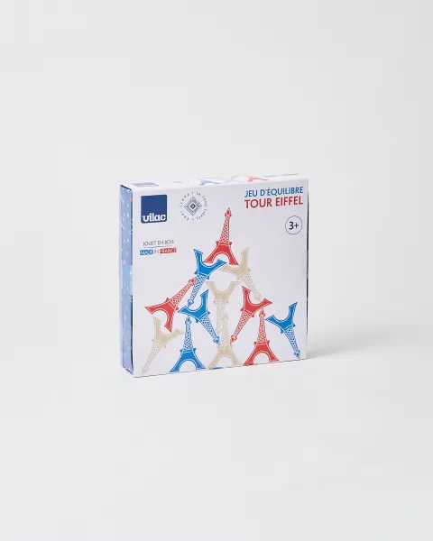 12-Piece Multicolor Stacking Game - Official Eiffel Tower Shop