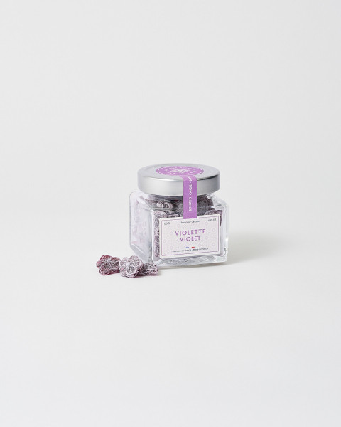 130g Violet Candy Jar - Official Eiffel Tower Shop