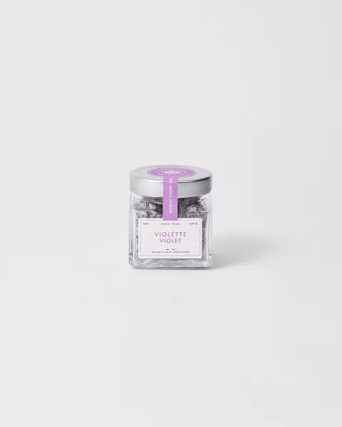 130g Violet Candy Jar - Official Eiffel Tower Shop