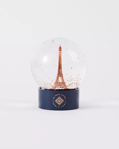 Copper glass Eiffel Tower snow globe - Official Eiffel Tower Store