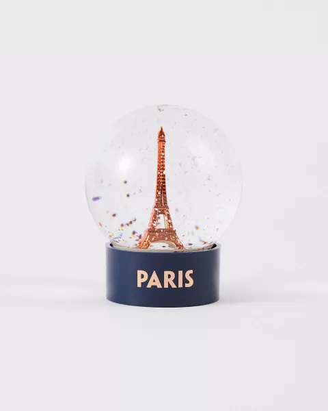 Copper glass Eiffel Tower snow globe - Official Eiffel Tower Store