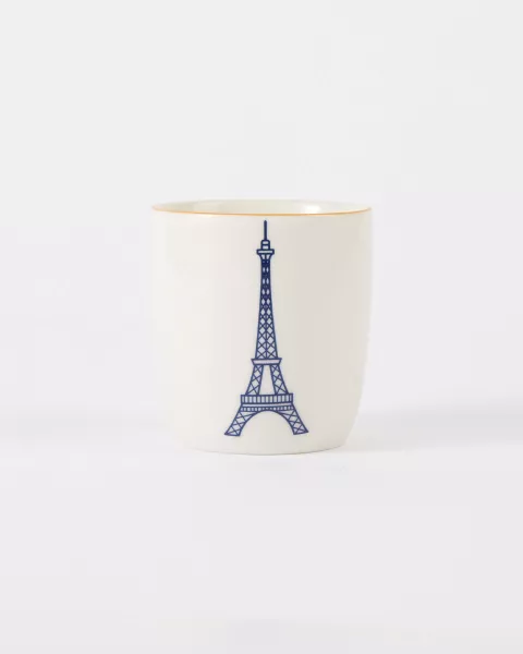 White Eiffel Tower Cup - Official Eiffel Tower Shop