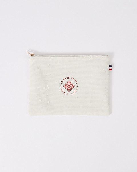 330 Meters Beige Clutch Bag - Official Eiffel Tower Store