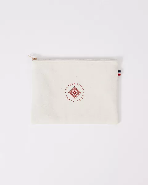 330 Meters Beige Clutch Bag - Official Eiffel Tower Store