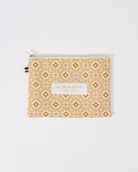 Blue Navy Clutch Bag - Official Eiffel Tower Store