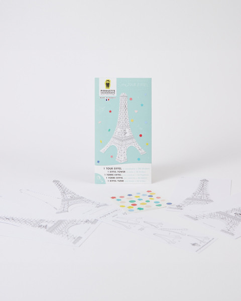 Eiffel Tower Creative Kit: Paper Model for Children